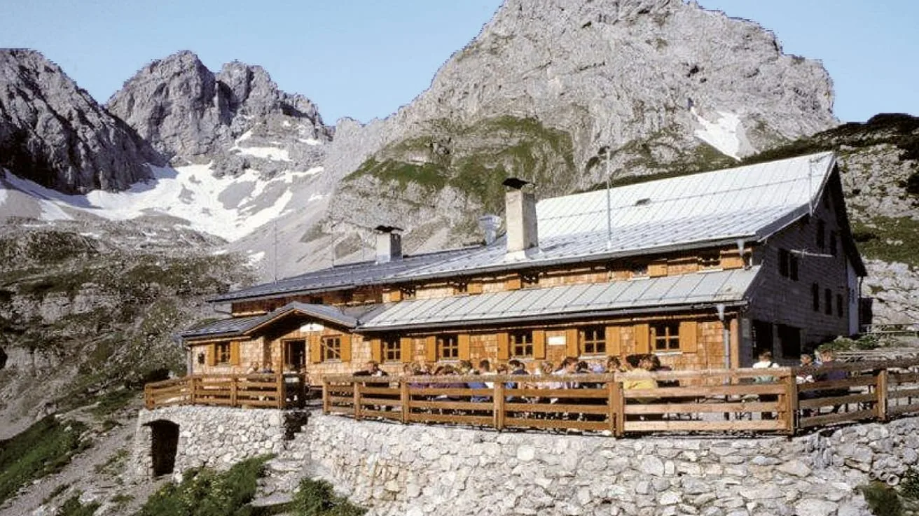 Coburgerhütte im Gaistal, Leutasch Tirol