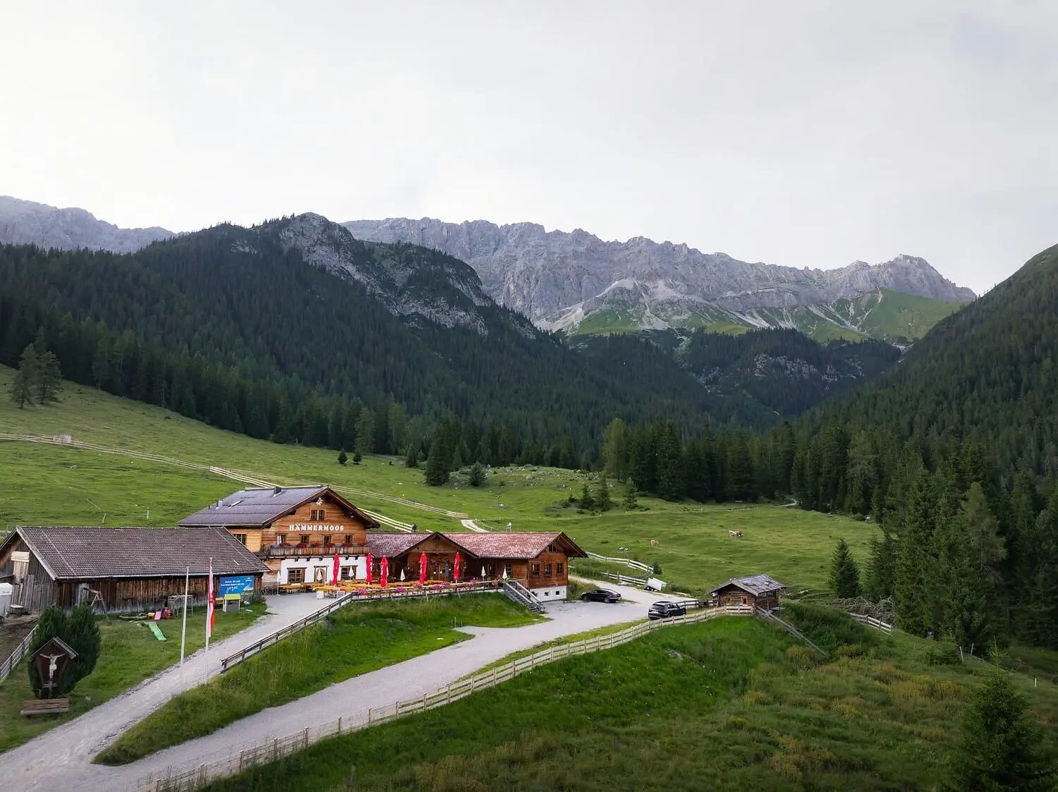 Hämmermoosalm im Gaistal, Leutasch Tirol