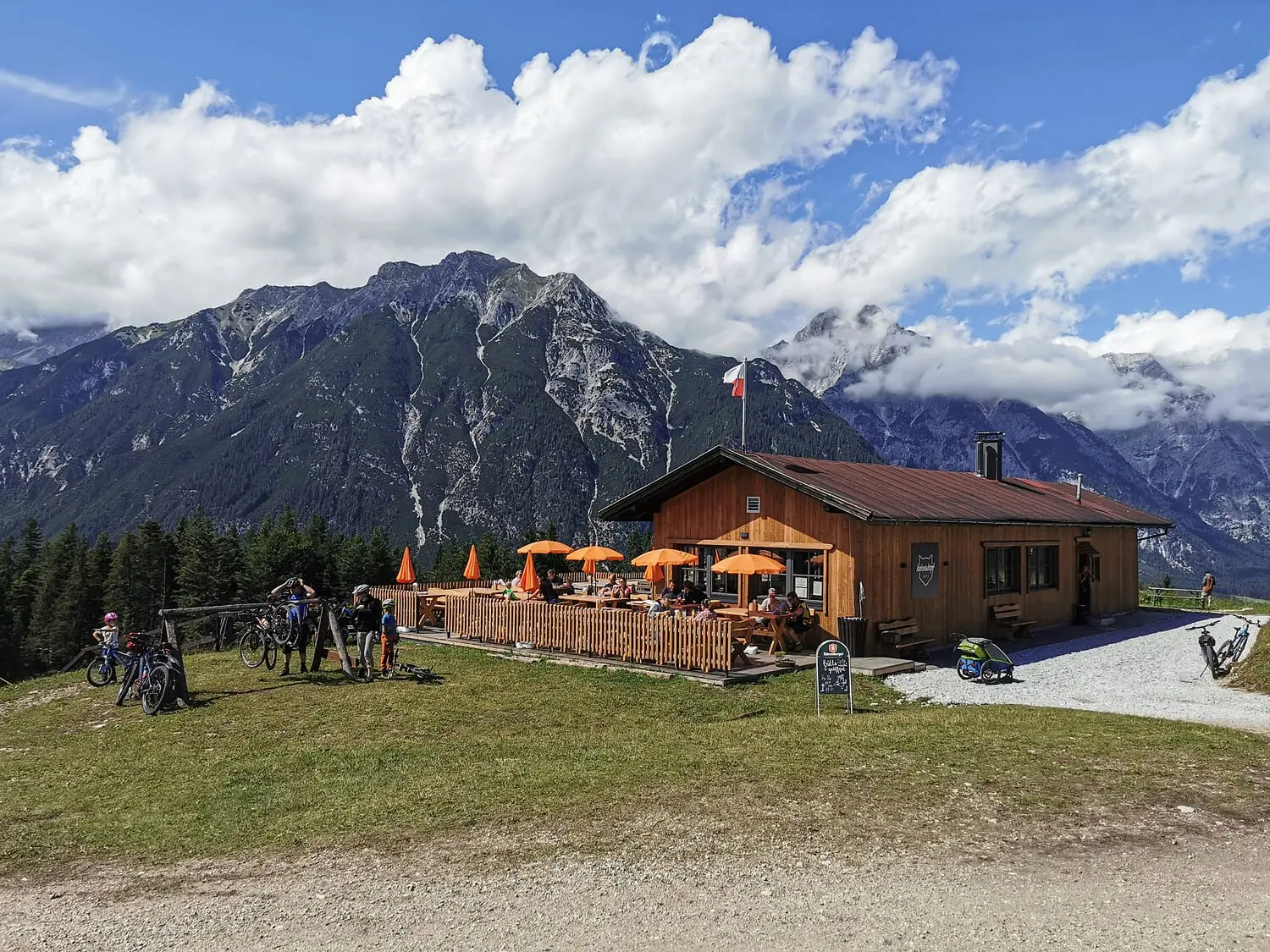 Katzenkopfhütte im Gaistal, Leutasch Tirol