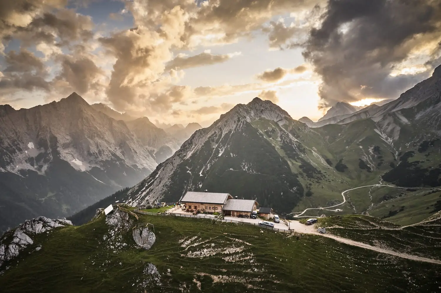 Rotmoosalm im Gaistal, Leutasch Tirol