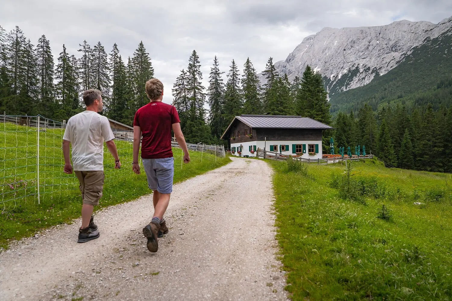 Tillfußalm im Gaistal, Leutasch Tirol
